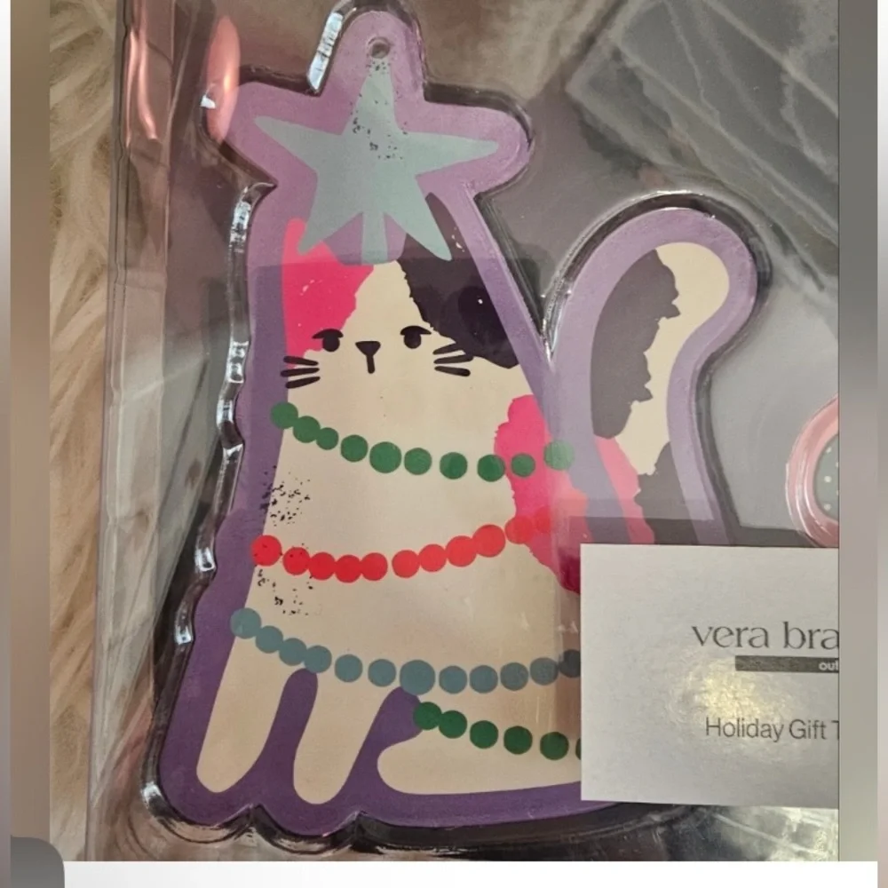 Vera Bradley Holiday Hang Tag Set - NIB